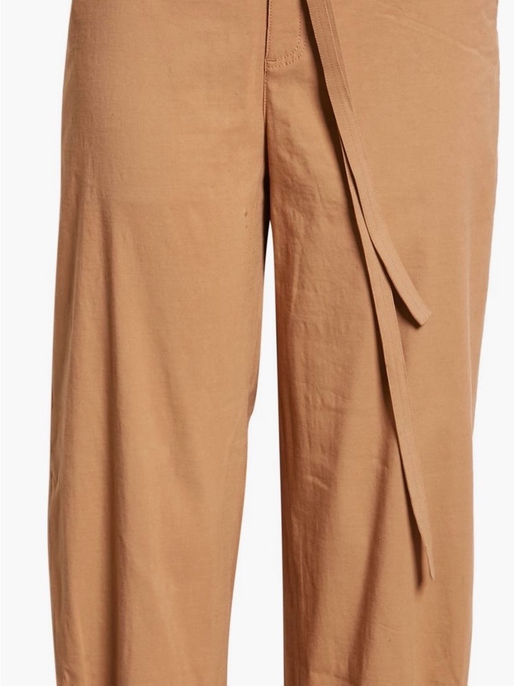 A.L.C. Dylan Linen Blend Paperbag Waist Pant size 6